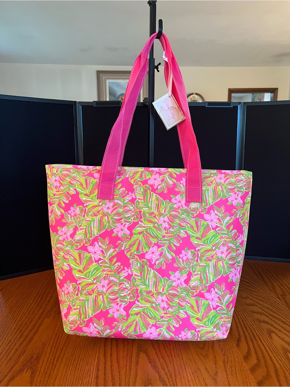Lilly Pulitzer Jungle Tumble Insulated Cooler Large Tote Bag